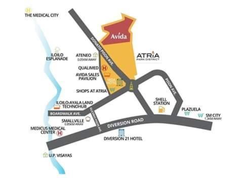 Aparthotel Avida Atria T2-F ,5Mins To Festive Walk And 4 Mins To Iloilo Convention Center Exteriér fotografie